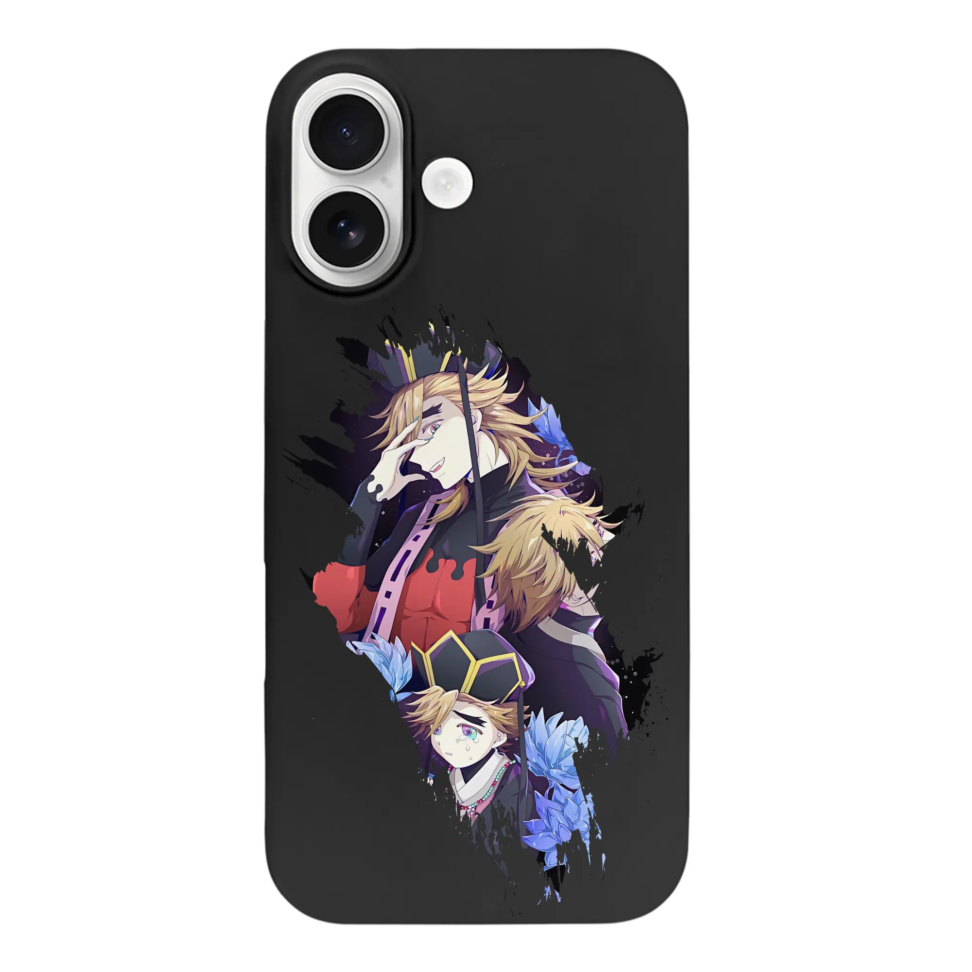 鬼滅の刃 グッズ,童磨 - iPhone 17 シリーズ シリコンケース 薄型 耐衝撃 指紋防止 ソフトタッチカバー 精密フィット 傷防止 保護ケース iPhone 17/17 Air/17 Pro/17 Pro Max 対応